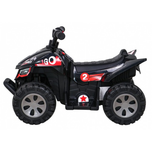 Quad The Fastest na batériu pre deti Čierny + Motor 25W