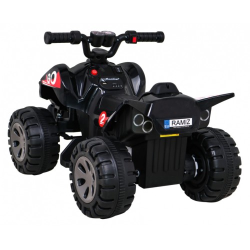 Quad The Fastest na batériu pre deti Čierny + Motor 25W
