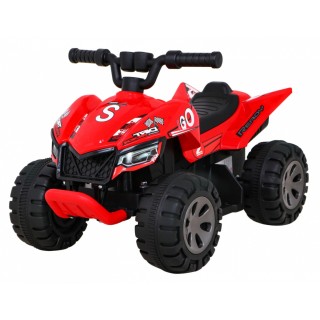 Quad The Fastest na batériu pre deti Červený + Motor 25W
