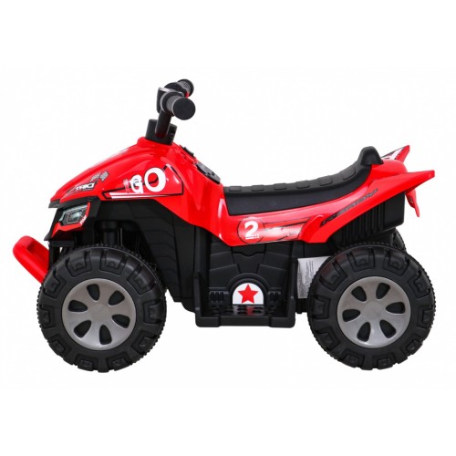 Quad The Fastest na batériu pre deti Červený + Motor 25W