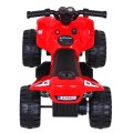 Quad The Fastest na batériu pre deti Červený + Motor 25W