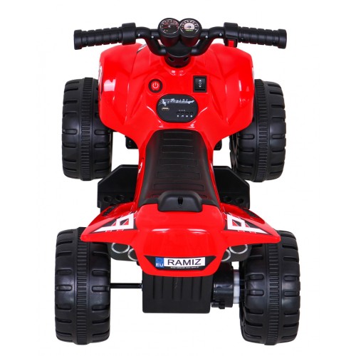 Quad The Fastest na batériu pre deti Červený + Motor 25W