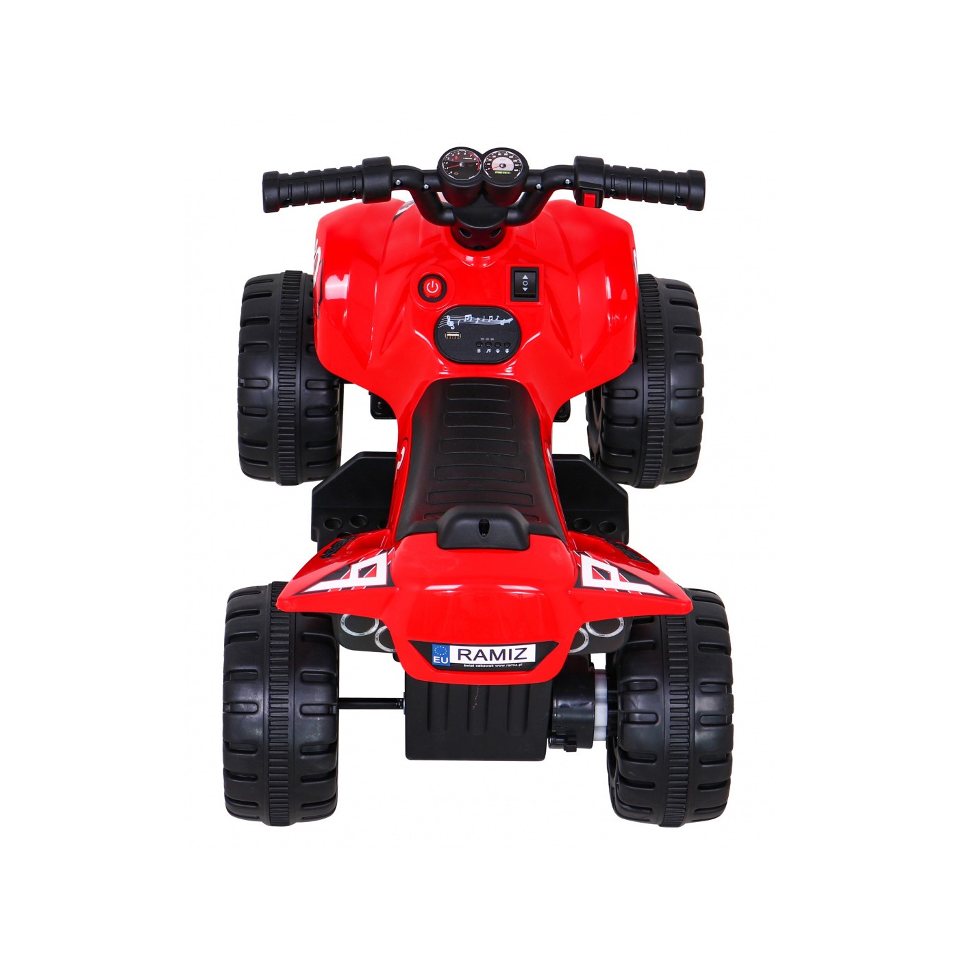 Quad The Fastest na batériu pre deti Červený + Motor 25W