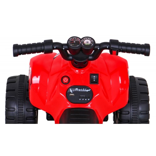 Quad The Fastest na batériu pre deti Červený + Motor 25W