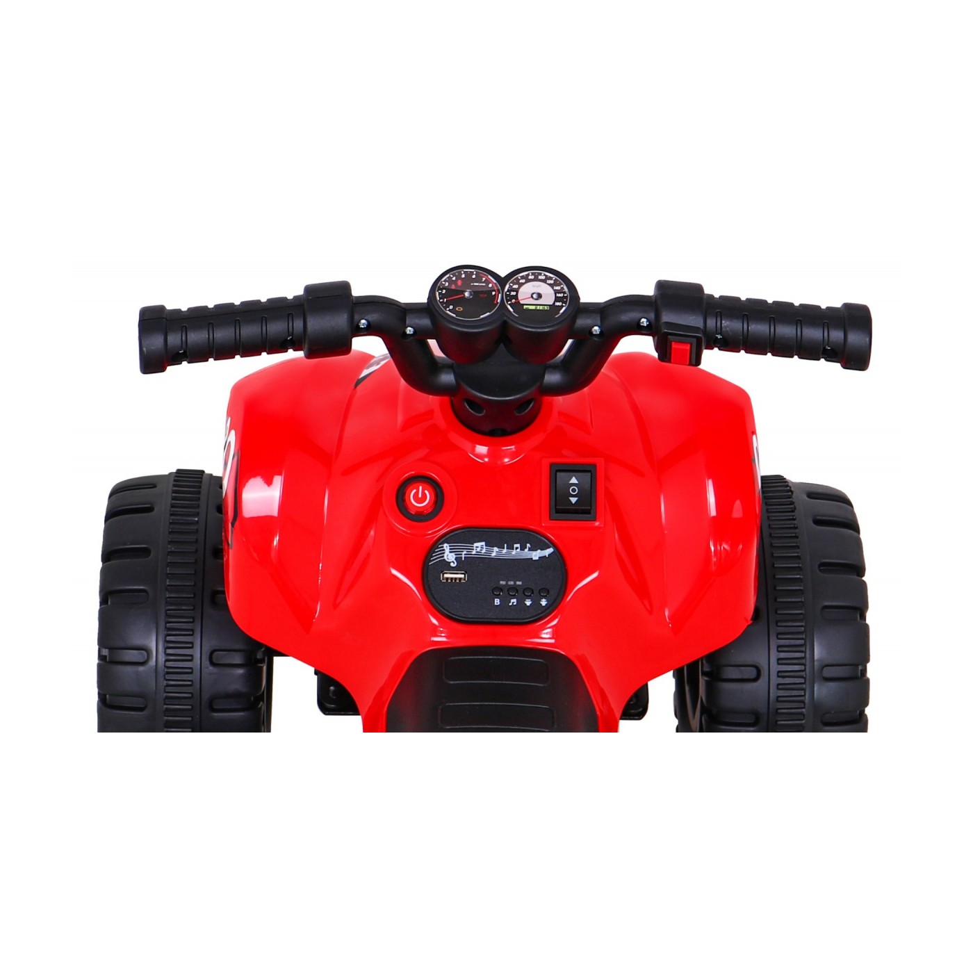 Quad The Fastest na batériu pre deti Červený + Motor 25W