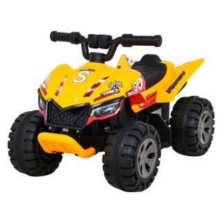 Quad The Fastest na batériu pre deti Žltý + Motor 25W