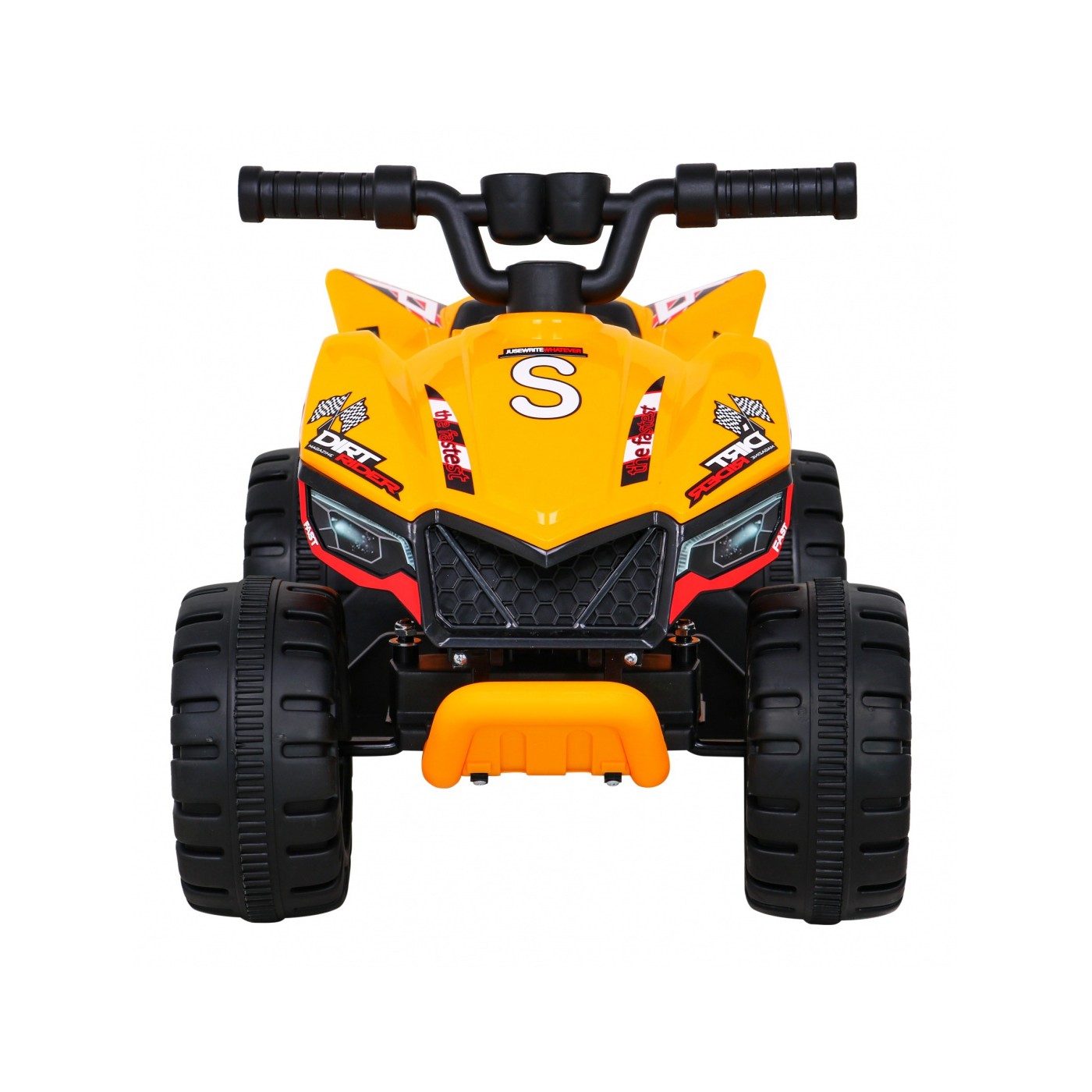 Quad The Fastest na batériu pre deti Žltý + Motor 25W