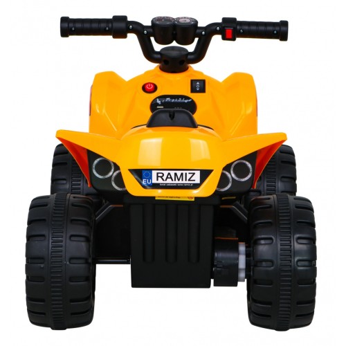 Quad The Fastest na batériu pre deti Žltý + Motor 25W