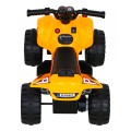 Quad The Fastest na batériu pre deti Žltý + Motor 25W