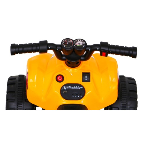 Quad The Fastest na batériu pre deti Žltý + Motor 25W