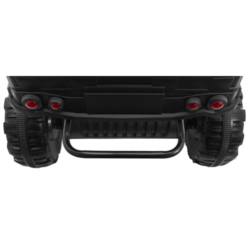 Quad XL ATV na batériu pre deti Biely + Pohon 4x4 + Batožinový priestor + Pomalý štart + EVA + Audio LED