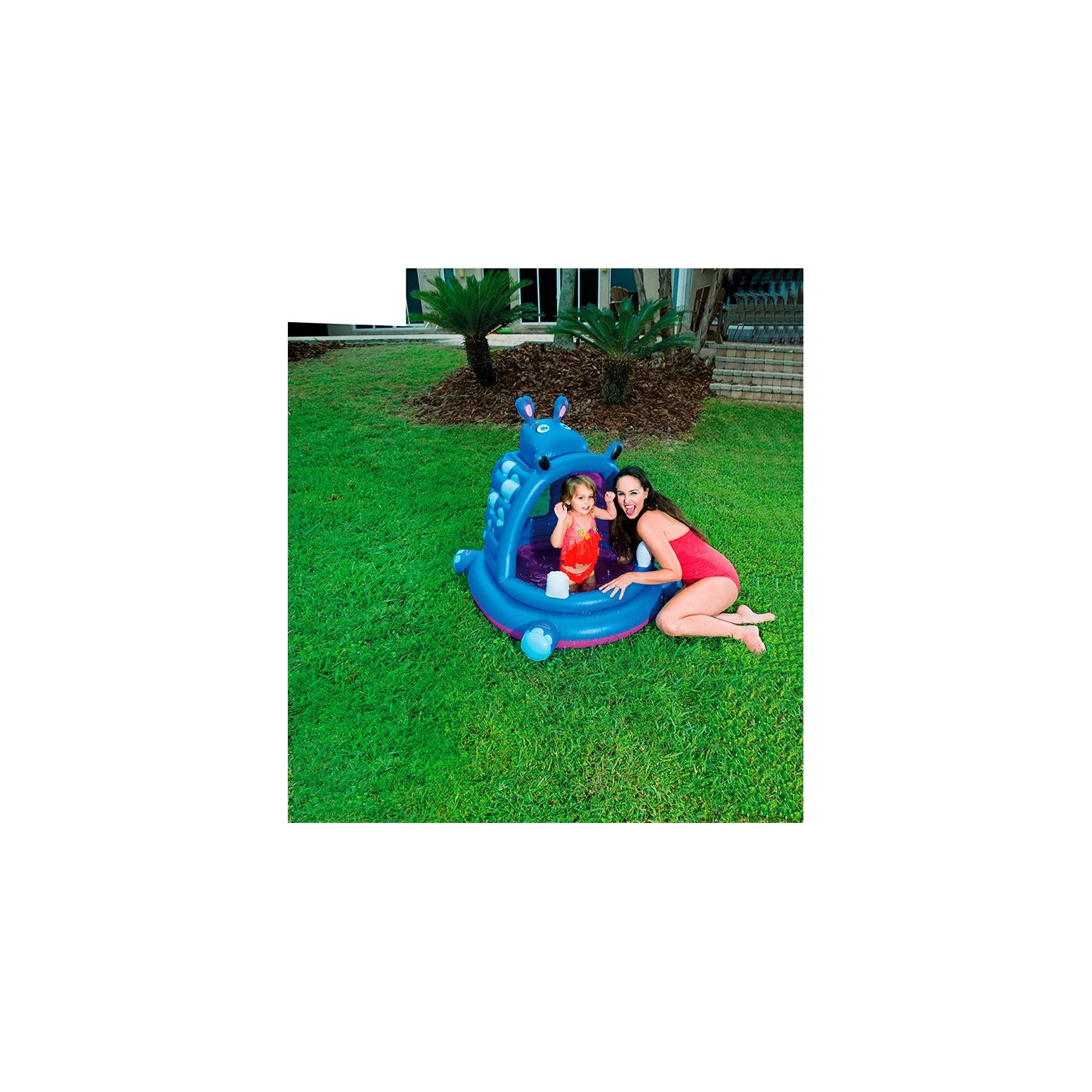 Bazén Pre Deti s Ochranným Baldachýnom Hroch BESTWAY