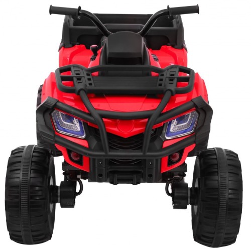 Quad XL ATV na batériu pre deti Červený + Pohon 4x4 + Batožinový priestor + Pomalý štart + EVA + Audio LED