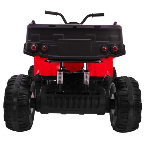 Quad XL ATV na batériu pre deti Červený + Pohon 4x4 + Batožinový priestor + Pomalý štart + EVA + Audio LED