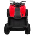 Quad XL ATV na batériu pre deti Červený + Pohon 4x4 + Batožinový priestor + Pomalý štart + EVA + Audio LED