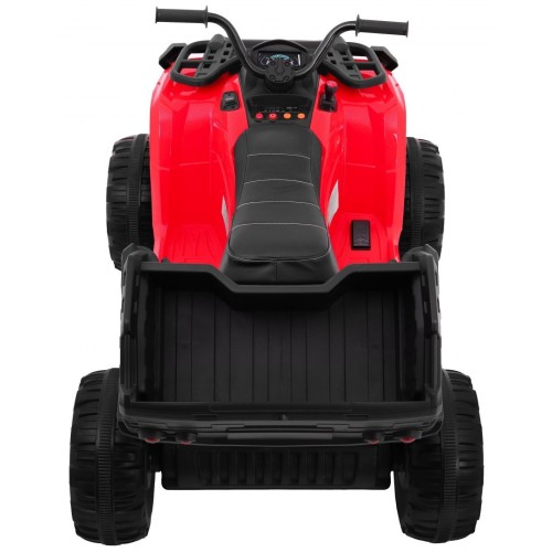 Quad XL ATV na batériu pre deti Červený + Pohon 4x4 + Batožinový priestor + Pomalý štart + EVA + Audio LED