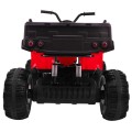 Quad XL ATV 2,4GHz na batériu pre deti Červený + Ovládač + Pohon 4x4 + Batožinový priestor + Pomalý štart + EVA + Audio LED