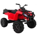 Quad XL ATV 2,4GHz na batériu pre deti Červený + Ovládač + Pohon 4x4 + Batožinový priestor + Pomalý štart + EVA + Audio LED