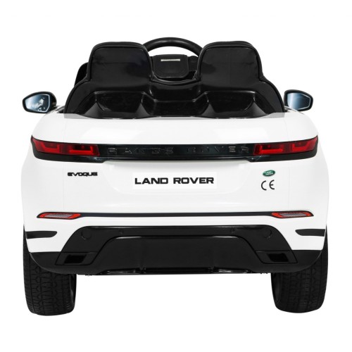 Range Rover Evoque na batériu pre deti Biely + Ovládač + Pomalý štart + MP3 LED