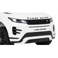 Range Rover Evoque na batériu pre deti Biely + Ovládač + Pomalý štart + MP3 LED