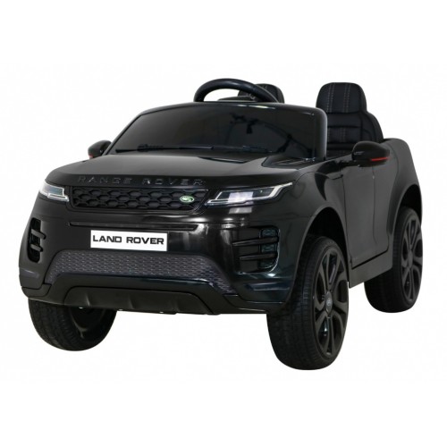Range Rover Evoque na batériu pre deti Čierny + Ovládač + Pomalý štart + MP3 LED