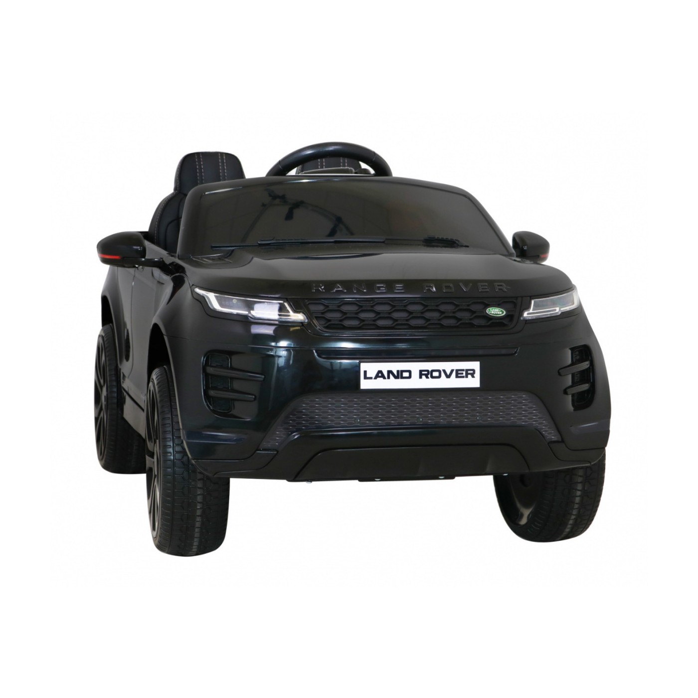 Range Rover Evoque na batériu pre deti Čierny + Ovládač + Pomalý štart + MP3 LED