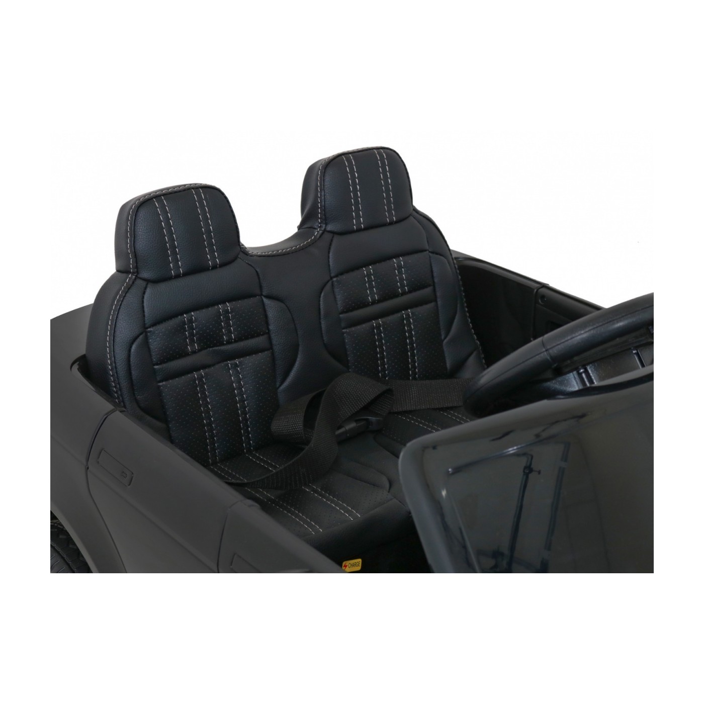 Range Rover Evoque na batériu pre deti Čierny + Ovládač + Pomalý štart + MP3 LED