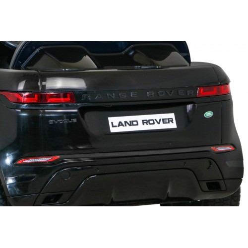 Range Rover Evoque na batériu pre deti Čierny + Ovládač + Pomalý štart + MP3 LED