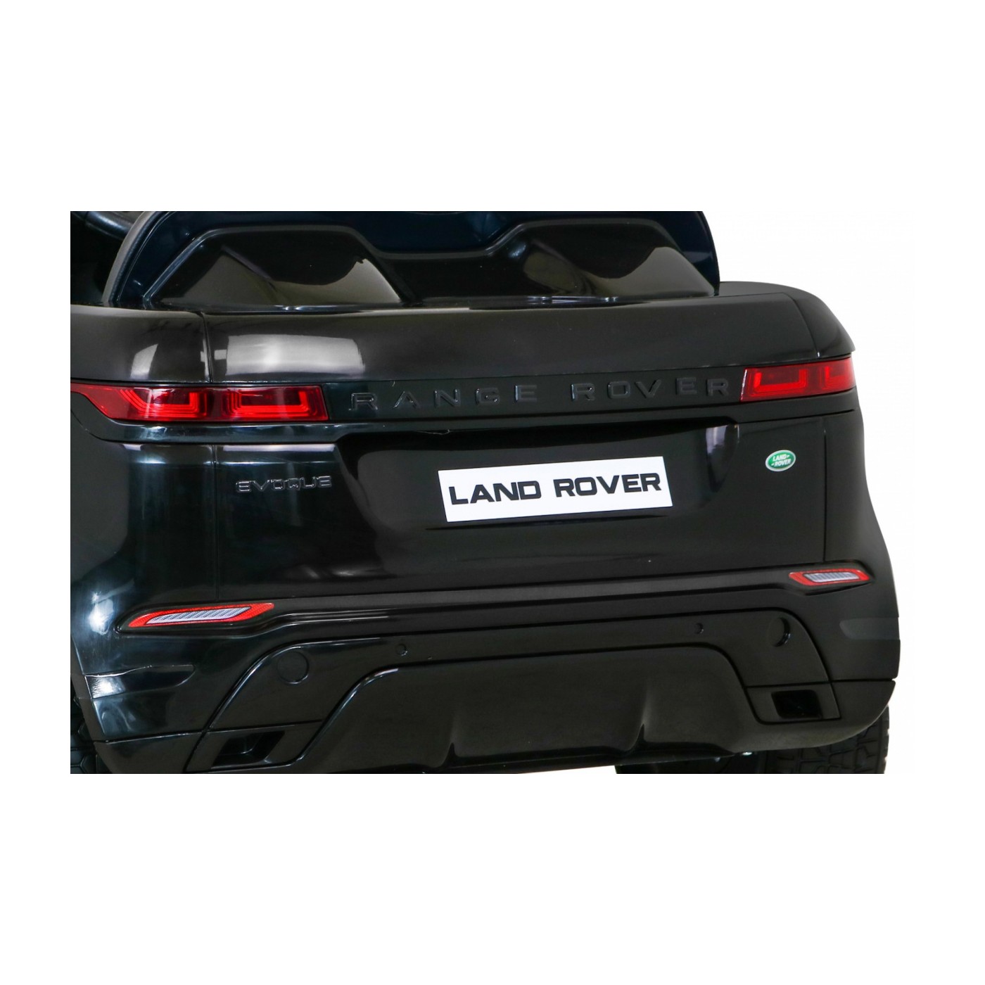 Range Rover Evoque na batériu pre deti Čierny + Ovládač + Pomalý štart + MP3 LED