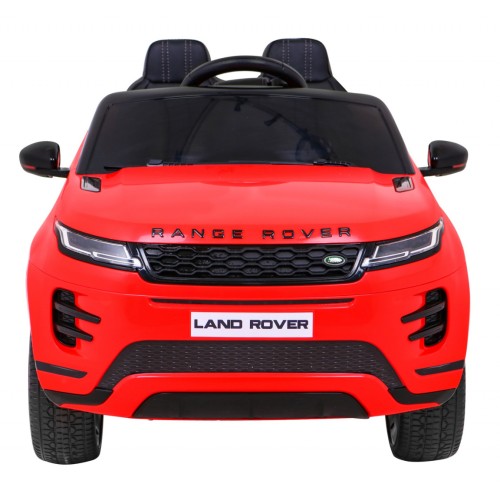 Range Rover Evoque na batériu pre deti Červený + Ovládač + Pomalý štart + MP3 LED