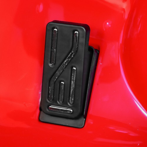 Range Rover Evoque na batériu pre deti Červený + Ovládač + Pomalý štart + MP3 LED