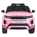 Range Rover Evoque na batériu pre deti Ružový + Ovládač + Pomalý štart + MP3 LED