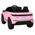 Range Rover Evoque na batériu pre deti Ružový + Ovládač + Pomalý štart + MP3 LED