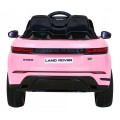 Range Rover Evoque na batériu pre deti Ružový + Ovládač + Pomalý štart + MP3 LED