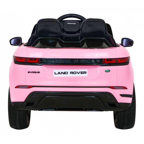 Range Rover Evoque na batériu pre deti Ružový + Ovládač + Pomalý štart + MP3 LED