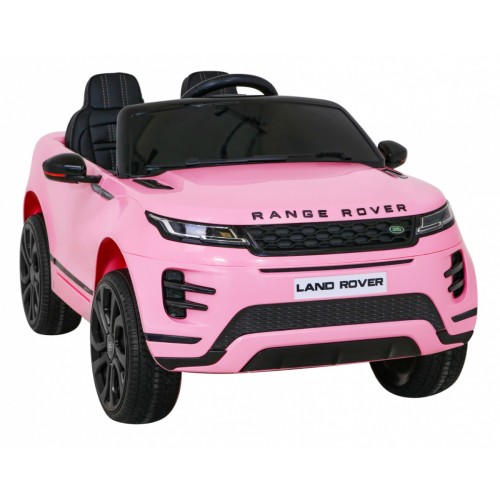 Range Rover Evoque na batériu pre deti Ružový + Ovládač + Pomalý štart + MP3 LED