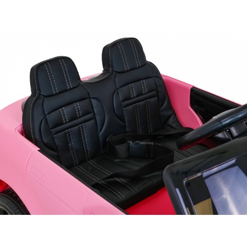 Range Rover Evoque na batériu pre deti Ružový + Ovládač + Pomalý štart + MP3 LED