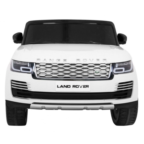 Range Rover HSE 2-miesta Autíčko pre deti Biely + Ovládač + 5-bodové pásy + Audio panel + LED