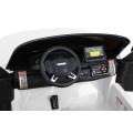Range Rover HSE 2-miesta Autíčko pre deti Biely + Ovládač + 5-bodové pásy + Audio panel + LED