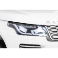 Range Rover HSE 2-miesta Autíčko pre deti Biely + Ovládač + 5-bodové pásy + Audio panel + LED
