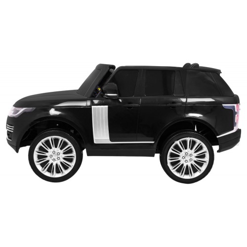 Range Rover HSE 2 miesta Autíčko pre deti Čierny + Ovládač + 5-bodové pásy + Audio panel + LED