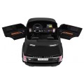 Range Rover HSE 2 miesta Autíčko pre deti Čierny + Ovládač + 5-bodové pásy + Audio panel + LED