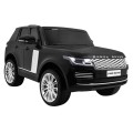 Range Rover HSE 2 miesta Autíčko pre deti Čierny + Ovládač + 5-bodové pásy + Audio panel + LED