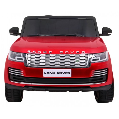 Range Rover HSE Lakované Autíčko pre 2 deti Červené + Ovládač + 5-bodové pásy + Audio panel + LED