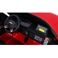 Range Rover HSE Lakované Autíčko pre 2 deti Červené + Ovládač + 5-bodové pásy + Audio panel + LED