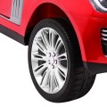 Range Rover HSE Lakované Autíčko pre 2 deti Červené + Ovládač + 5-bodové pásy + Audio panel + LED