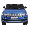 Range Rover HSE Lakované Autíčko pre 2 deti Modré + Ovládač + 5-bodové pásy + Audio panel + LED
