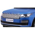 Range Rover HSE Lakované Autíčko pre 2 deti Modré + Ovládač + 5-bodové pásy + Audio panel + LED