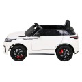 Range Rover Velar na batériu Biely + Ovládač + EVA + Pomalý štart + MP3 LED