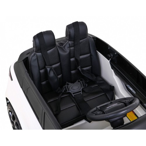 Range Rover Velar na batériu Biely + Ovládač + EVA + Pomalý štart + MP3 LED